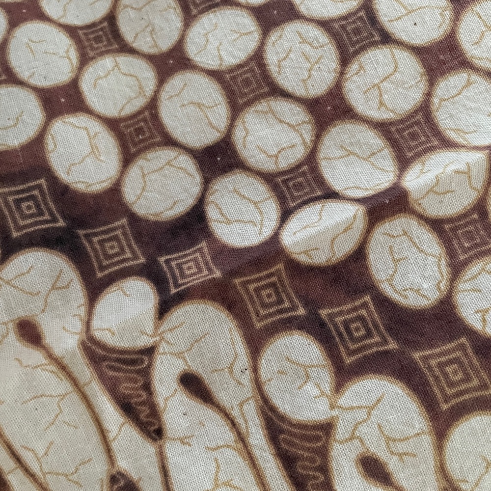 Batik cotton fabric